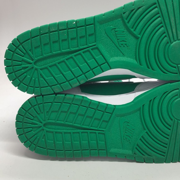 Men’s Nike Dunk Hi White/Green DV0829-300 USED Tried On Size 14 - Picture 12 of 13